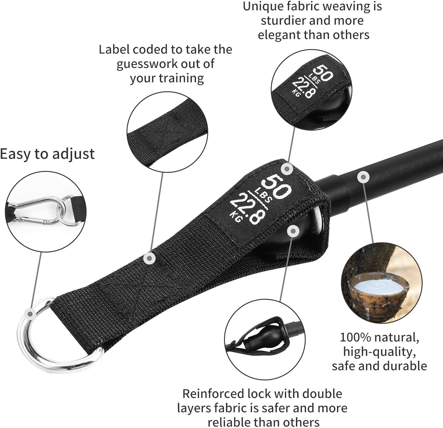 14 Pcs Resistance Band Set