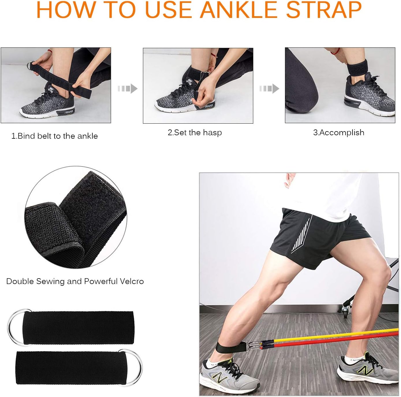 14 Pcs Resistance Band Set