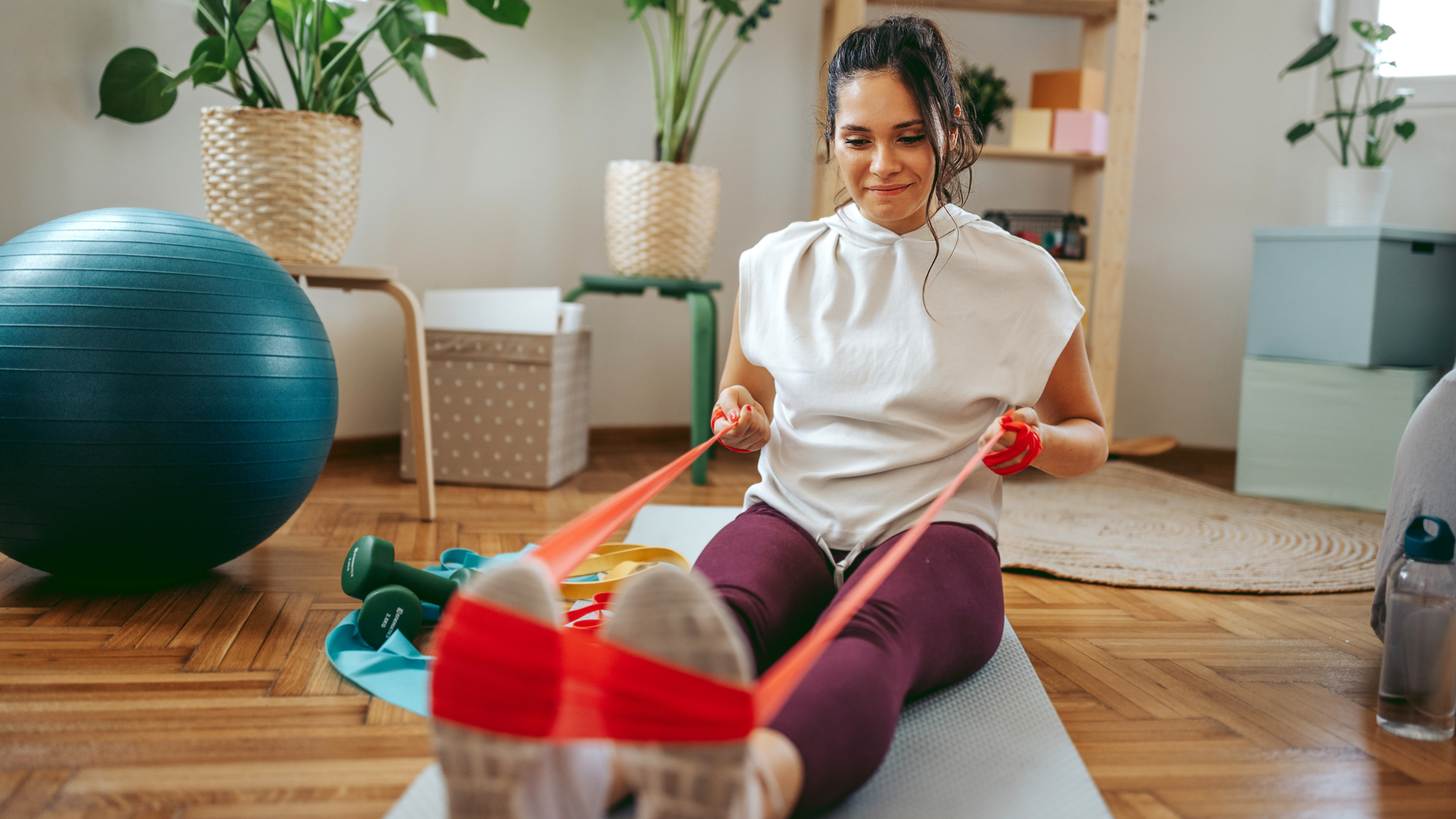 The best resistance bands for a home work out