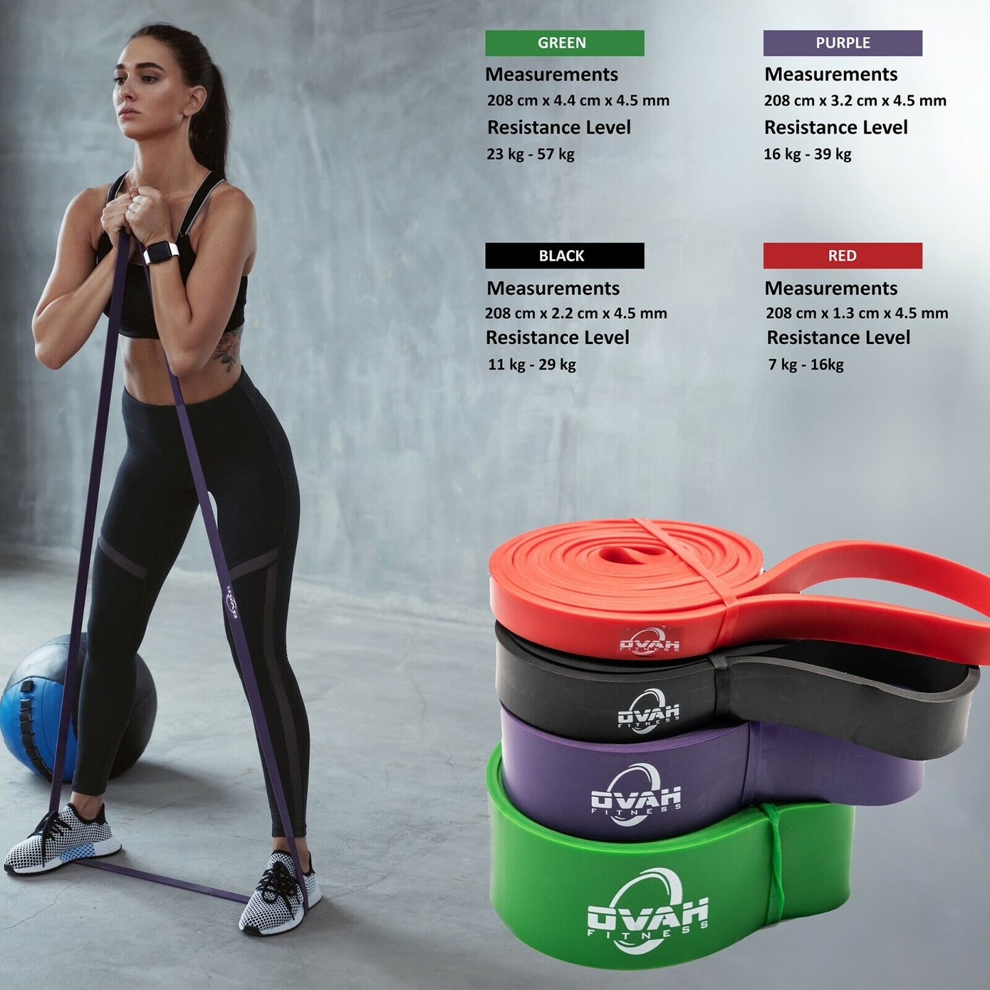 OVAH Fitness - Resistance Bands